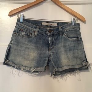Joe’s Jeans Socialite daisy duke cutoff shorts